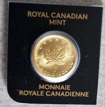 Canada. 50 Cents 2023, 1 gr (Sans prix de réserve)