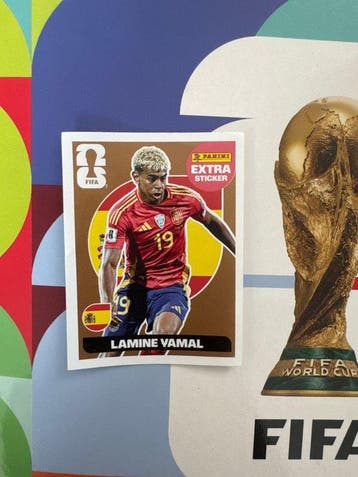 Panini World Cup Stickers Lamine Yamal Autocollant, Collections, Autocollants
