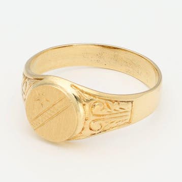 Ring - 18 karaat Geel goud, Nieuw