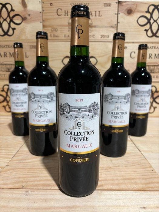 2013 Domaine Cordier Collection Privée - Margaux - 6, Collections, Vins