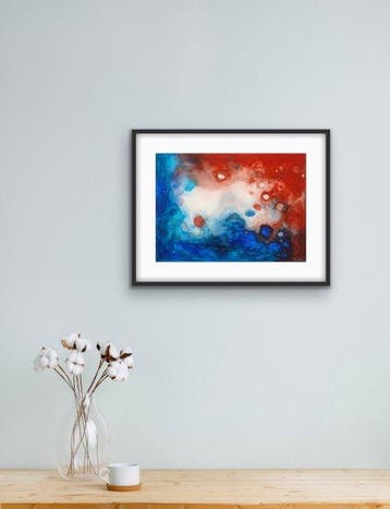 Lotte Teussink - Studio Works 9 – Original painting on paper