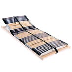 vidaXL Lattenbodem met 42 latten 7 zones 80x200 cm, Verzenden