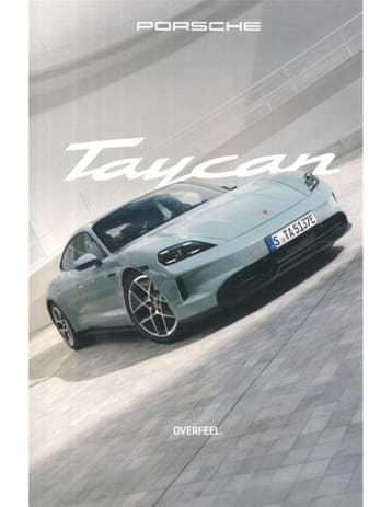 2024 PORSCHE TAYCAN BROCHURE DUITS, Nieuw