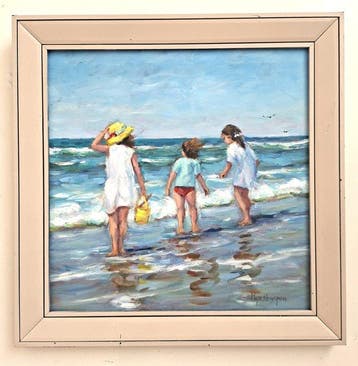 Mijnsbergen - Kinderen aan zee