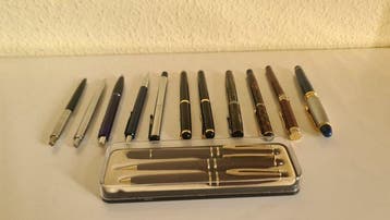 Fountain Pen Collection – Parker, Sheaffer, Bernard Pareus &, Nieuw