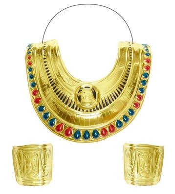 Sieraden Set Cleopatra 2 delig, Hobby en Vrije tijd, Verzenden, Nieuw