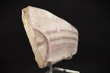 Minoïsch Terracotta Fragment van een grote Medallion Pithoi,