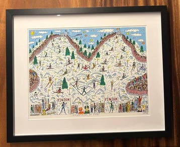 James Rizzi (1950-2011) - Mountains of Fun, olympische