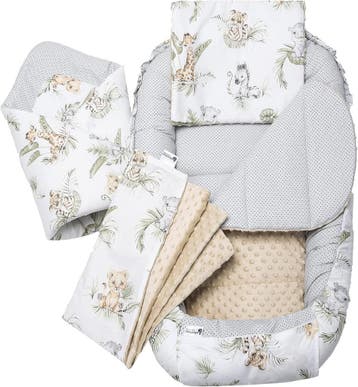 Babynest katoen Safari | Retour Deal | Nu 55% goedkoper, Enfants & Bébés, Verzenden, Overige typen