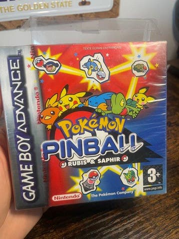 Nintendo - Pokémon pinball rubis & saphir gameboy advance, Games en Spelcomputers, Nieuw