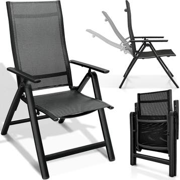Tuinstoel premium - ligstoel - lichtgewicht aluminium -, Tuin en Terras, Verzenden, Nieuw