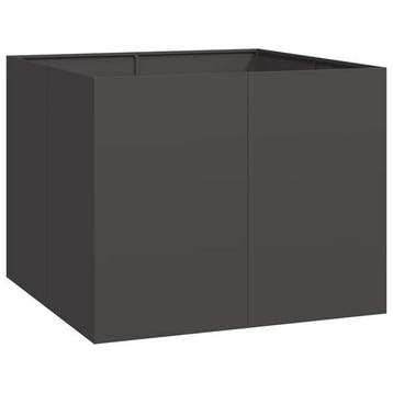 Jardiniere acier noir 100x100x80cm - Seconde chance -35%, Jardin & Terrasse, Verzenden