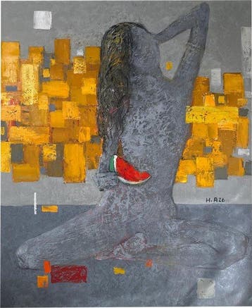 Hoang A (1984) - La Saveur du Silence 120 100 cm