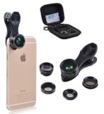 DrPhone APEX1 - 5 in 1 HD Lenzen - Smartphone Camera Lens, Verzenden, Nieuw