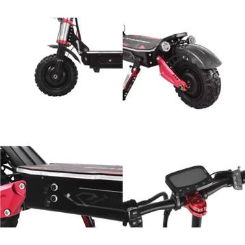 S5 Vouwbare Elektrische Scooter - Smart E Step - 6000W - 38, Verzenden, Nieuw, BOYUEDA