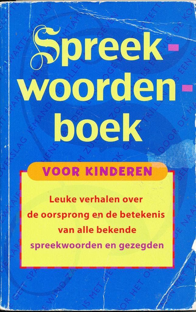 Spreekwoordenboek voor kinderen, Boeken, Schoolboeken, Verzenden