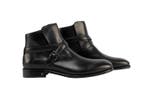 TESTONI - 8 UK - 42 IT - Piuma Ankle Boot Lux Calf Black -, Nieuw