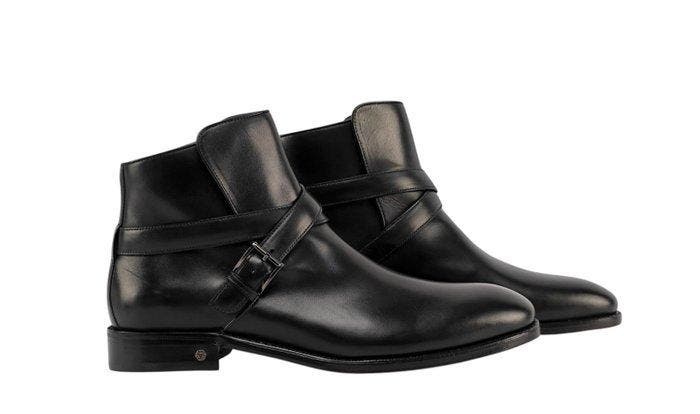 TESTONI - 8 UK - 42 IT - Piuma Ankle Boot Lux Calf Black -, Kleding | Heren, Schoenen