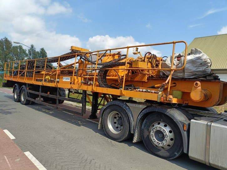 Veiling: Grondboormachine Marindco 10T Diesel 1995 op aanhan, Articles professionnels, Machines & Construction | Autre, Enlèvement