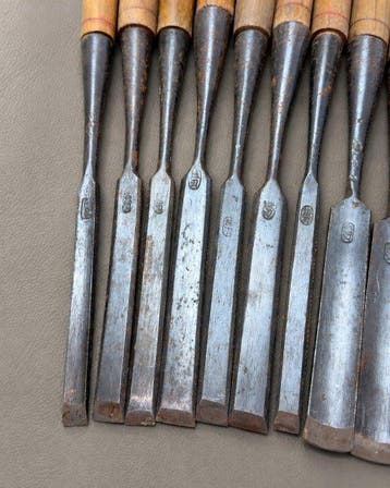 Werkgereedschap Industrieel design - Een set van dertien, Antiek en Kunst