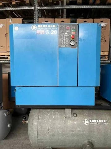 Veiling: Compressor Boge C20 Elektrisch 15kW 2001, Ophalen