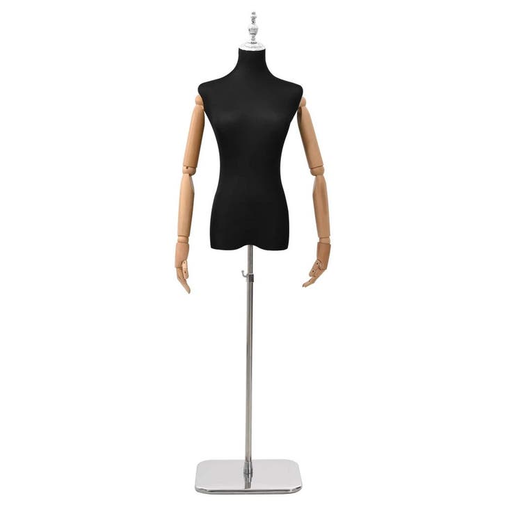 vidaXL Verstelbare mannequin van 165-213 cm met voet Vrouw, Articles professionnels, Articles professionnels Autre, Envoi