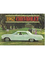 1962 CHEVROLET PROGRAMMA BROCHURE NEDERLANDS, Nieuw