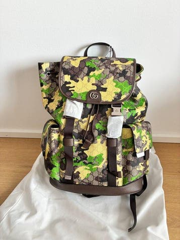 Gucci - GG Monogram Large Backpack - Sac à dos, Nieuw