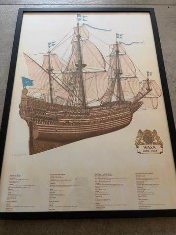 Modelschip (2) - Wasa Vasa - Uiterst zeldzame combinatie:, Nieuw
