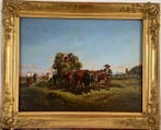 Rosa Bonheur.(1822-1899) (After) (XlX) - Haymaking in the