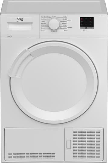 Beko Dtlce80051w - Condensdroger - 8 kg - Sensorgestuurd, Ophalen of Verzenden, Nieuw