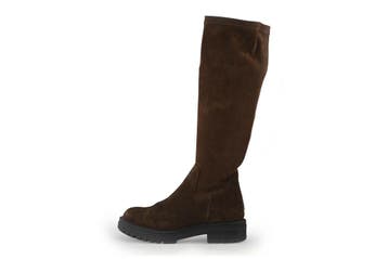 Manfield Laarzen in maat 38 Bruin, Kleding | Dames, Hoge laarzen, Bruin, Verzenden, Zo goed als nieuw