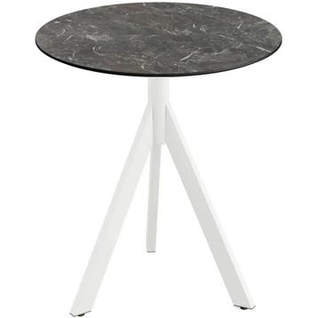 Inklapbare Tafel | INFINITY | HPL/RVS | Marmerlook Blad |, Verzenden