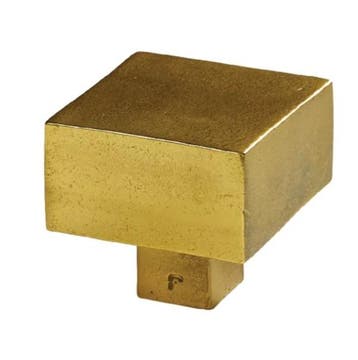 Vaste knop Jolie One 65 mm antiek goud