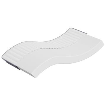 vidaXL Schuimmatras middelzacht 100x200 cm, Verzenden, Nieuw