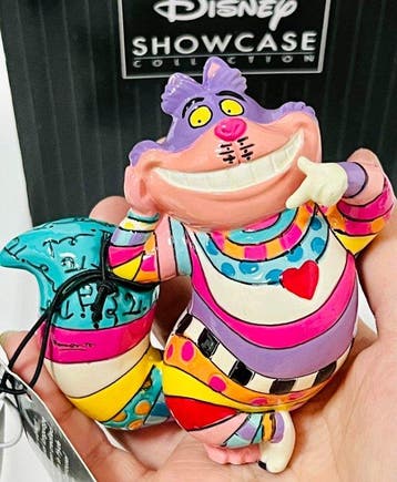Disney, Romero Britto - Beeldje - Cheshire Cat - Keramiek, Verzamelen, Nieuw