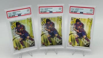 2010-11 Mundicromo *Lionel Messi* #595 - Squares, Foil, Base, Nieuw