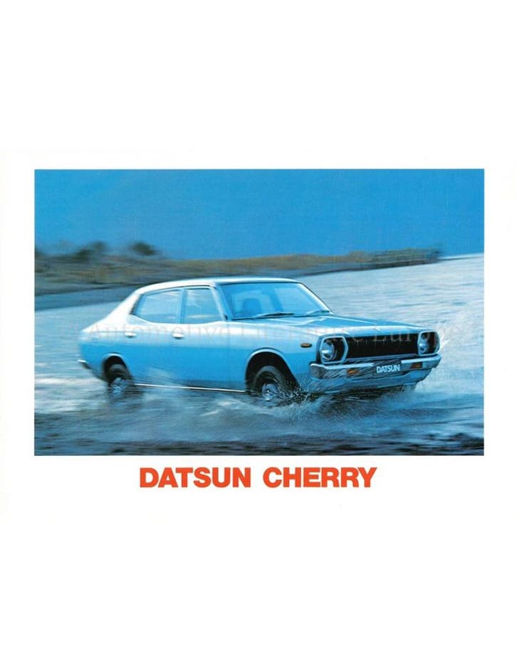 1978 DATSUN CHERRY BROCHURE NEDERLANDS, Livres, Autos | Brochures & Magazines