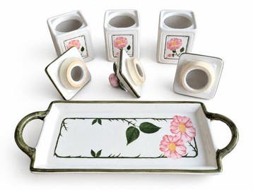 Villeroy & Boch - Waiter (4) - Wildrose - Keramiek -