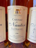 1996 Château Nanton - Sauternes DOC - 3 Fles (0,75 liter), Verzamelen, Nieuw