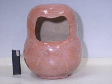 Unieke Daruma Teaburi (handwarmer) in theeceremonie - Geluk