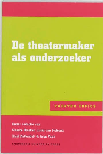 De theatermaker als onderzoeker / Theater Topics, Verzenden