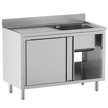 Spoeltafel | STANDARD LINE EVO | RVS | 1 Spoelbak (Rechts), Verzenden, Nieuw in verpakking