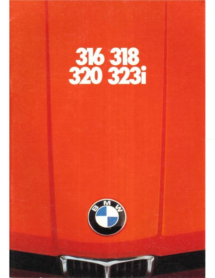 1977 BMW 3 SERIE BROCHURE ENGELS, Boeken, Auto's | Folders en Tijdschriften