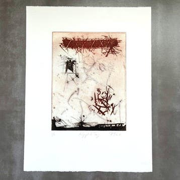 Rüdiger Frank (1949–2010) - Kaligraphischer Tanz