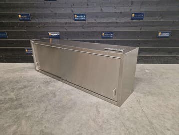 Wandkast | RVS | 180cm, Gebruikt