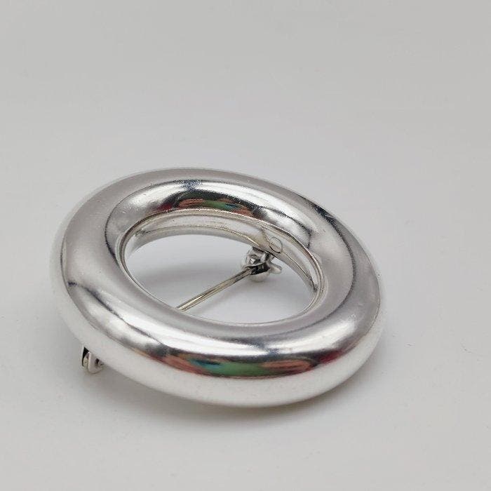 Sans prix de réserve - Hans Hansen - Broche Argent, Handtassen en Accessoires, Antieke sieraden