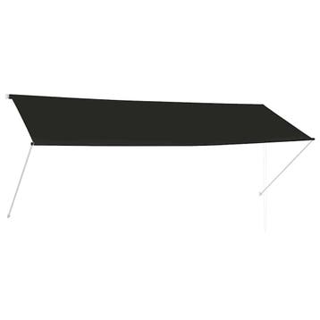 Luifel 350x150cm Antraciet | Tweede kansje, OP = OP, Verzenden, Zo goed als nieuw, 150 tot 300 cm, 250 cm tot 450 cm