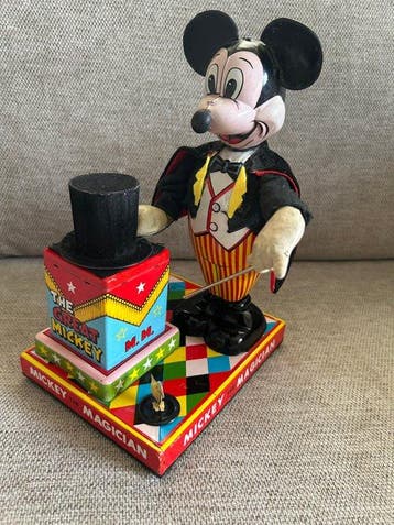 Linemar - Jouet en étain - Mickey the Magician - Disney The
