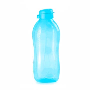 Tupperware Ecofles Waterfles Drinkfles flesje Plus 2 l Blauw, Verzenden, Nieuw